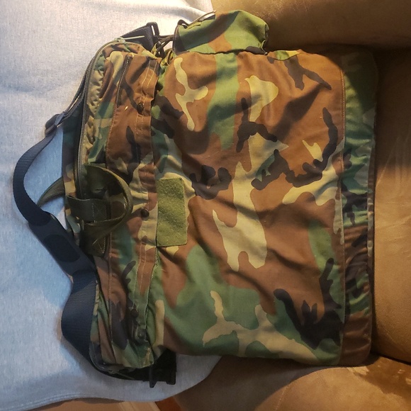 US Military HGU-56/P Flyers Helmet Bag Camo Sack Army Gear - Picture 2 of 3